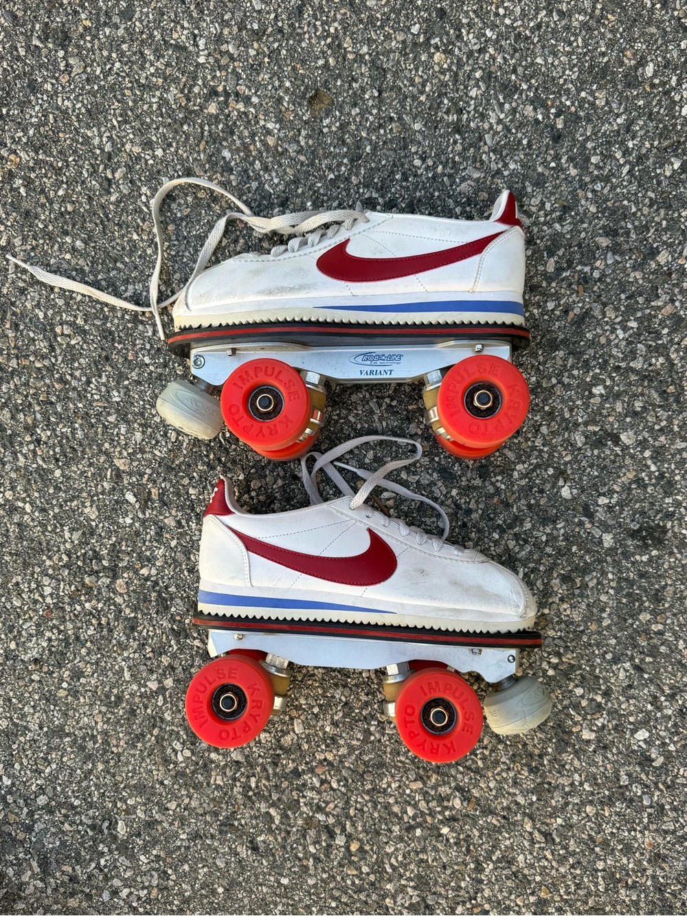 Nike Cortez Custom Detachable Roller Skates (women’s 8.5)